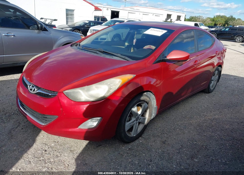 2013 HYUNDAI ELANTRA GLS VIN: KMHDH4AE7DU756222