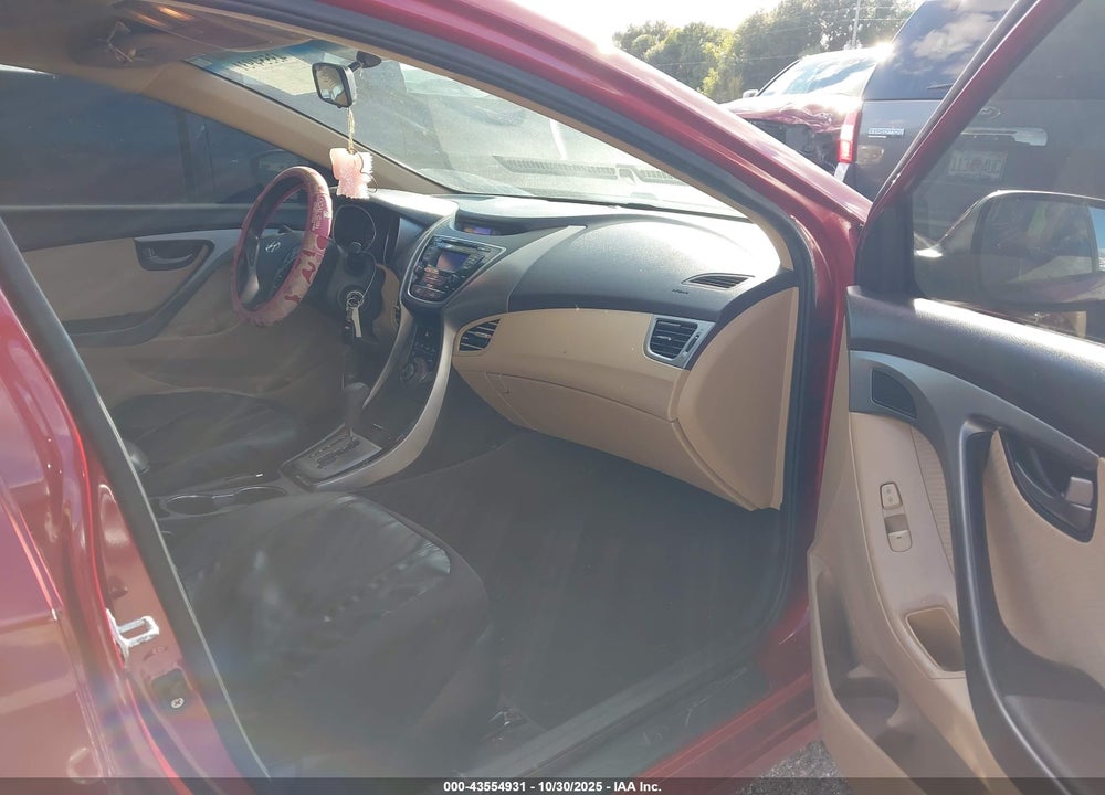 2013 HYUNDAI ELANTRA GLS VIN: KMHDH4AE7DU756222