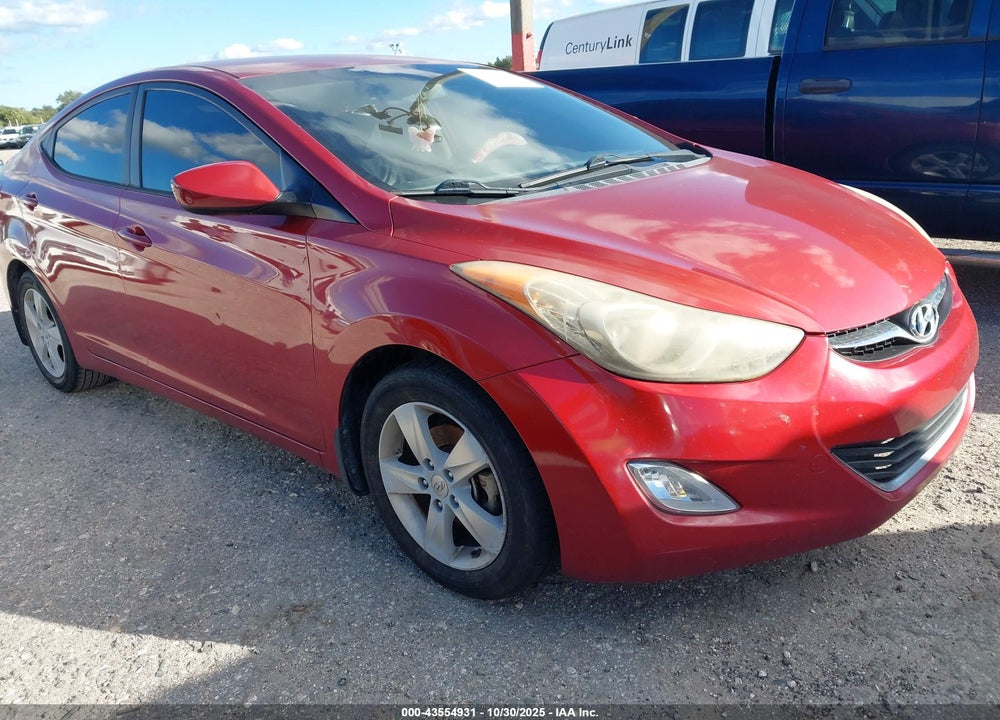 2013 HYUNDAI ELANTRA GLS VIN: KMHDH4AE7DU756222