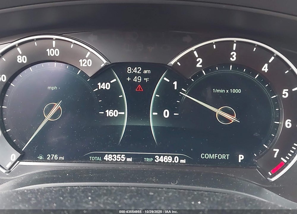 2018 BMW 5 SERIES VIN: WBAJA7C5XJWC75827