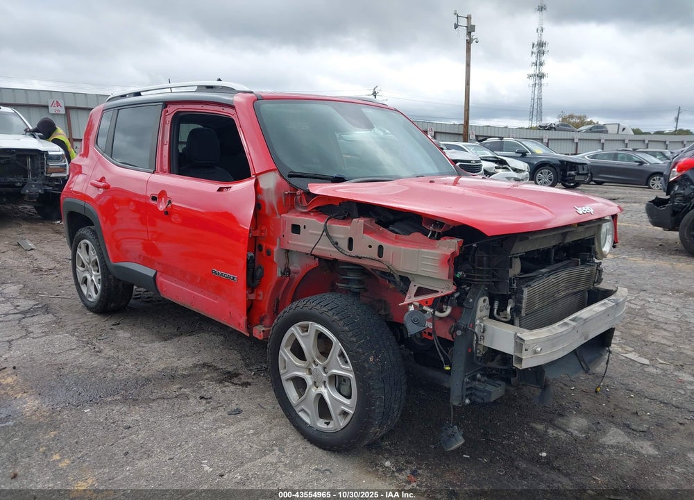 2018 JEEP RENEGADE LIMITED 4X4 VIN: ZACCJBDB0JPH99792
