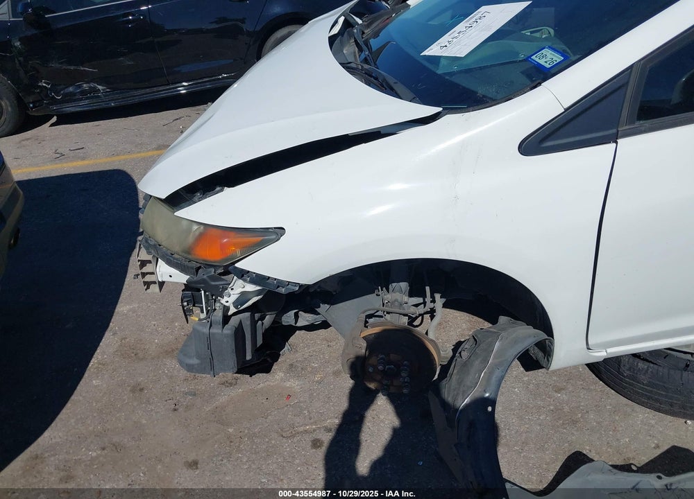 2012 HONDA CIVIC LX VIN: 19XFB2F51CE071979