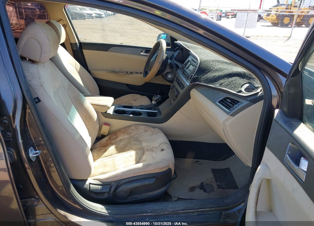 2015 HYUNDAI SONATA SE VIN: 5NPE24AF0FH189836