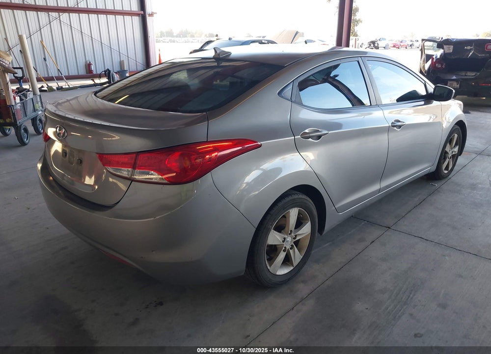 2011 HYUNDAI ELANTRA VIN: KMHDH4AEXBU116793