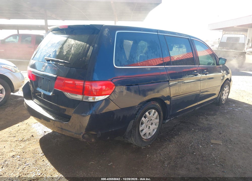 2010 HONDA ODYSSEY LX VIN: 5FNRL3H25AB032709
