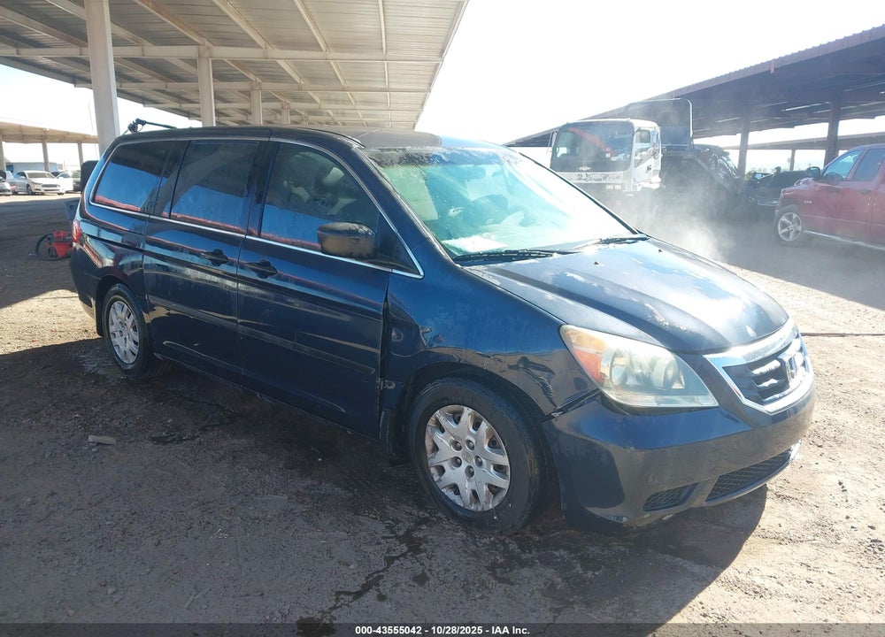 2010 HONDA ODYSSEY LX VIN: 5FNRL3H25AB032709