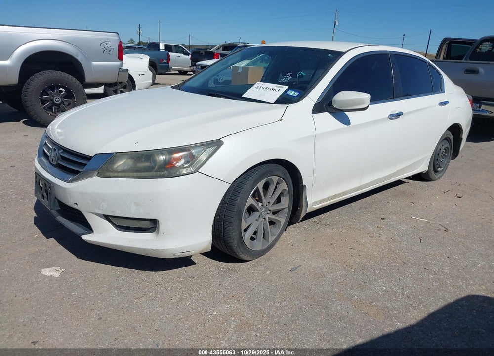 2014 HONDA ACCORD SPORT VIN: 1HGCR2F52EA070636