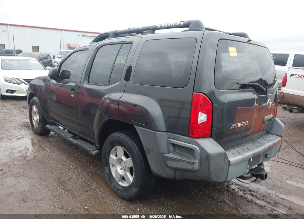 2007 NISSAN XTERRA S VIN: 5N1AN08U87C546689