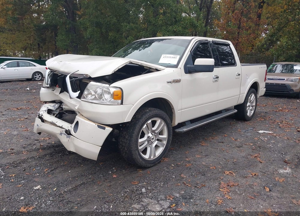 2008 FORD F-150 VIN: 1FTRW12548FA26422