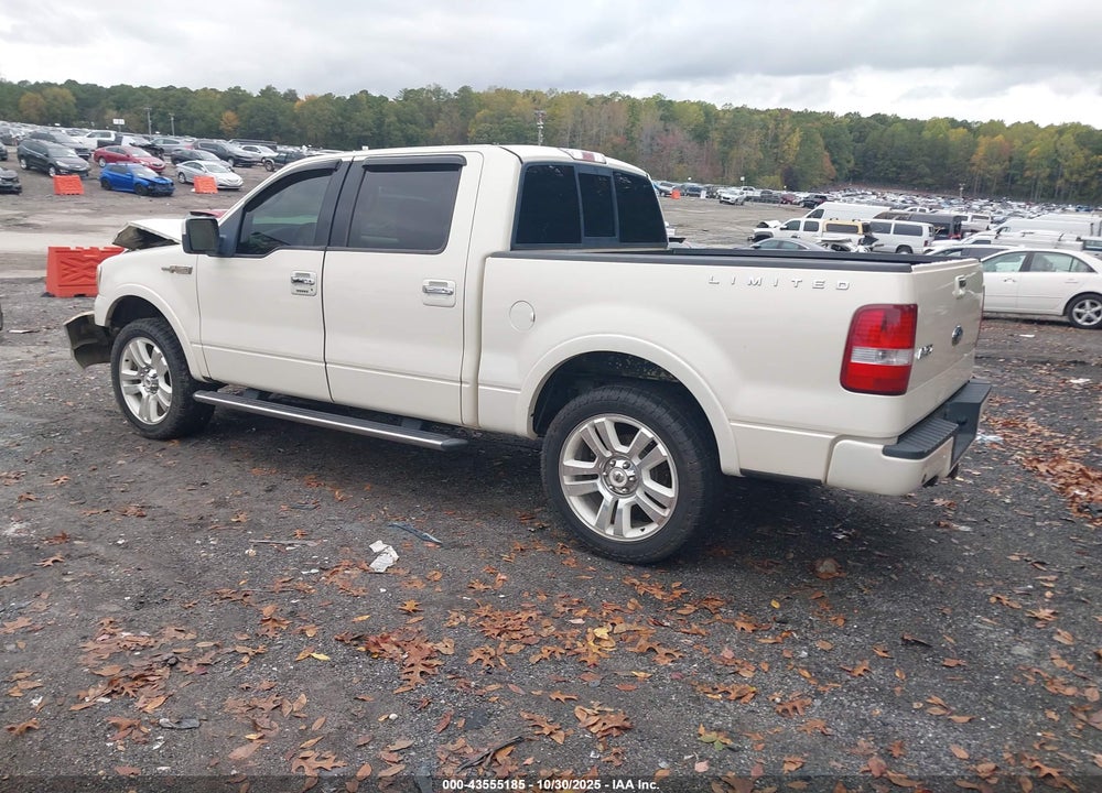 2008 FORD F-150 VIN: 1FTRW12548FA26422