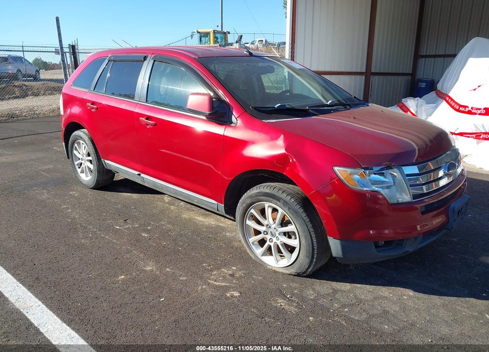 2009 FORD EDGE SEL VIN: 2FMDK38CX9BA67935