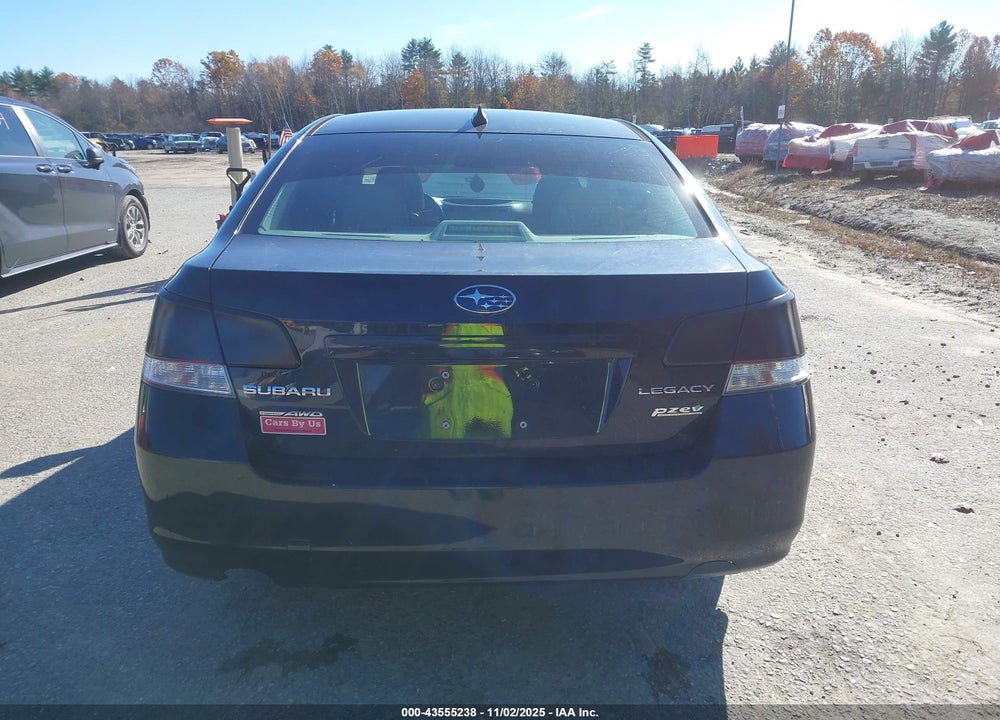 2011 SUBARU LEGACY 2.5I LIMITED VIN: 4S3BMBK68B3263137