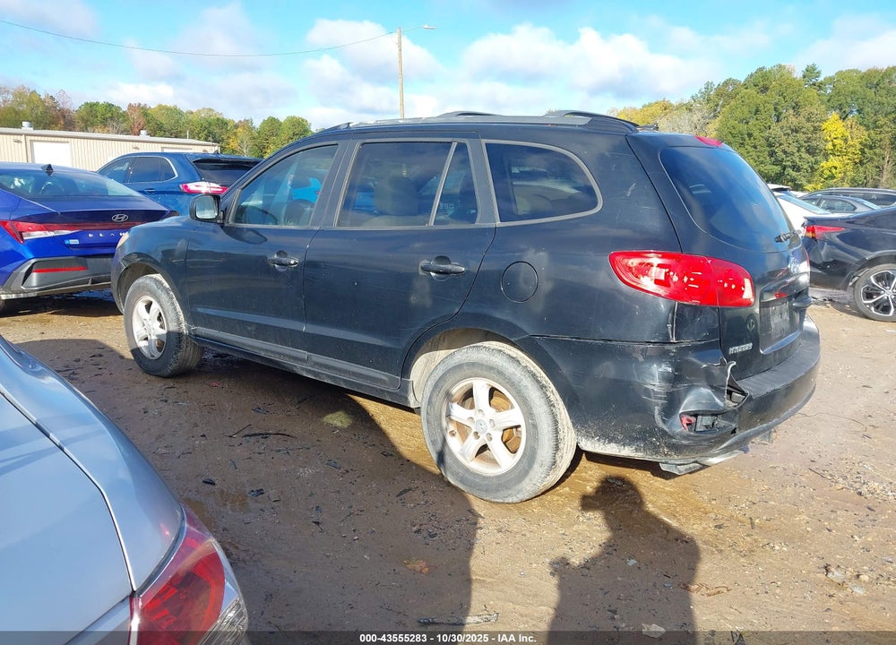2007 HYUNDAI SANTA FE GLS VIN: 5NMSG13D37H105862