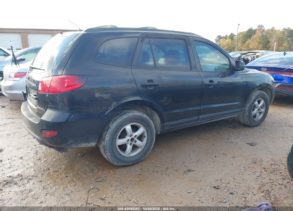 2007 HYUNDAI SANTA FE GLS VIN: 5NMSG13D37H105862