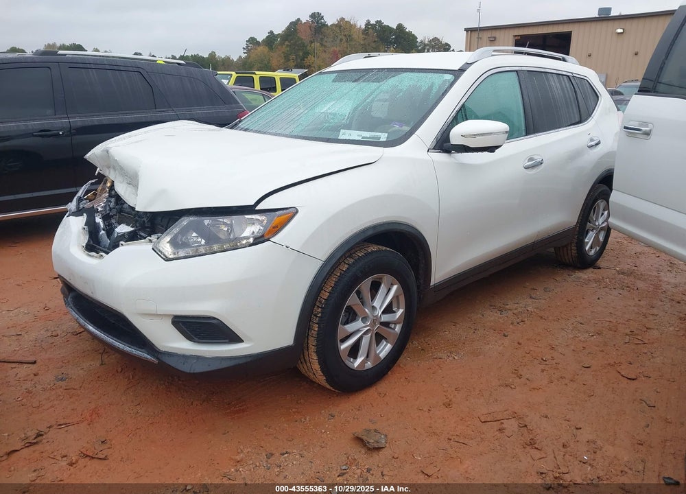 2015 NISSAN ROGUE VIN: KNMAT2MV4FP566000