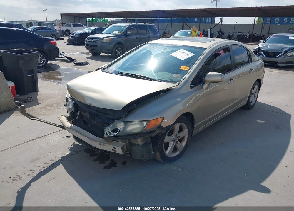 2007 HONDA CIVIC EX VIN: 1HGFA16807L129621