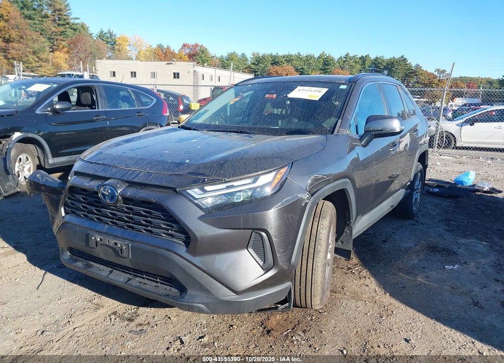 2022 TOYOTA RAV4 HYBRID XLE VIN: 4T3RWRFV9NU060312
