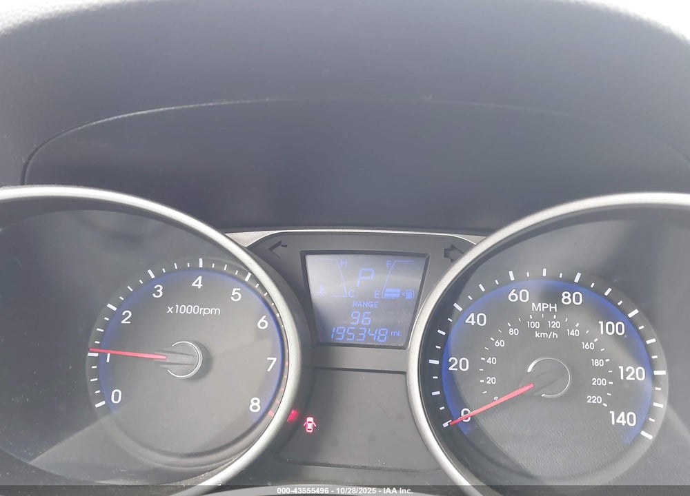 2013 HYUNDAI TUCSON GLS VIN: KM8JU3AC1DU598337
