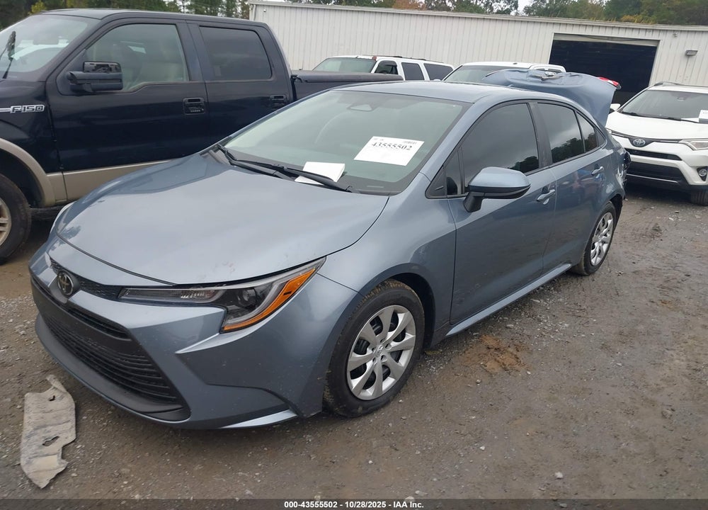 2025 TOYOTA COROLLA LE VIN: 5YFB4MDE7SP351958