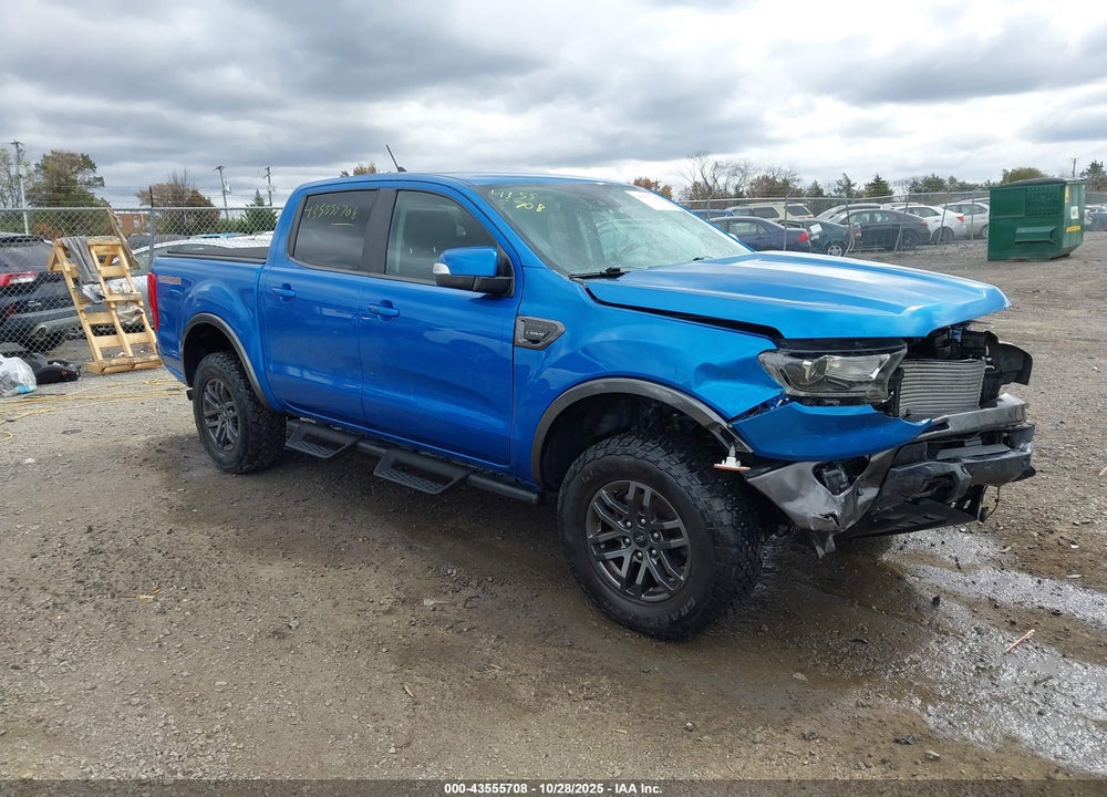 2021 FORD RANGER LARIAT VIN: 1FTER4FH8MLD64025