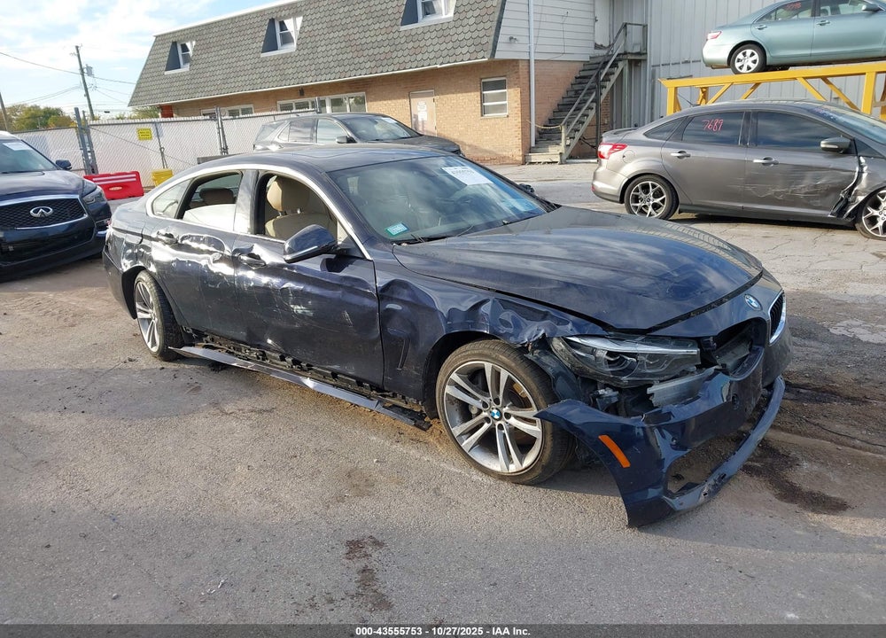 2019 BMW 440I GRAN COUPE XDRIVE VIN: WBA4J7C55KBM76375