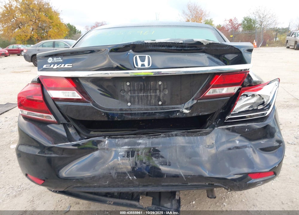 2015 HONDA CIVIC VIN: 19XFB2F81FE103733