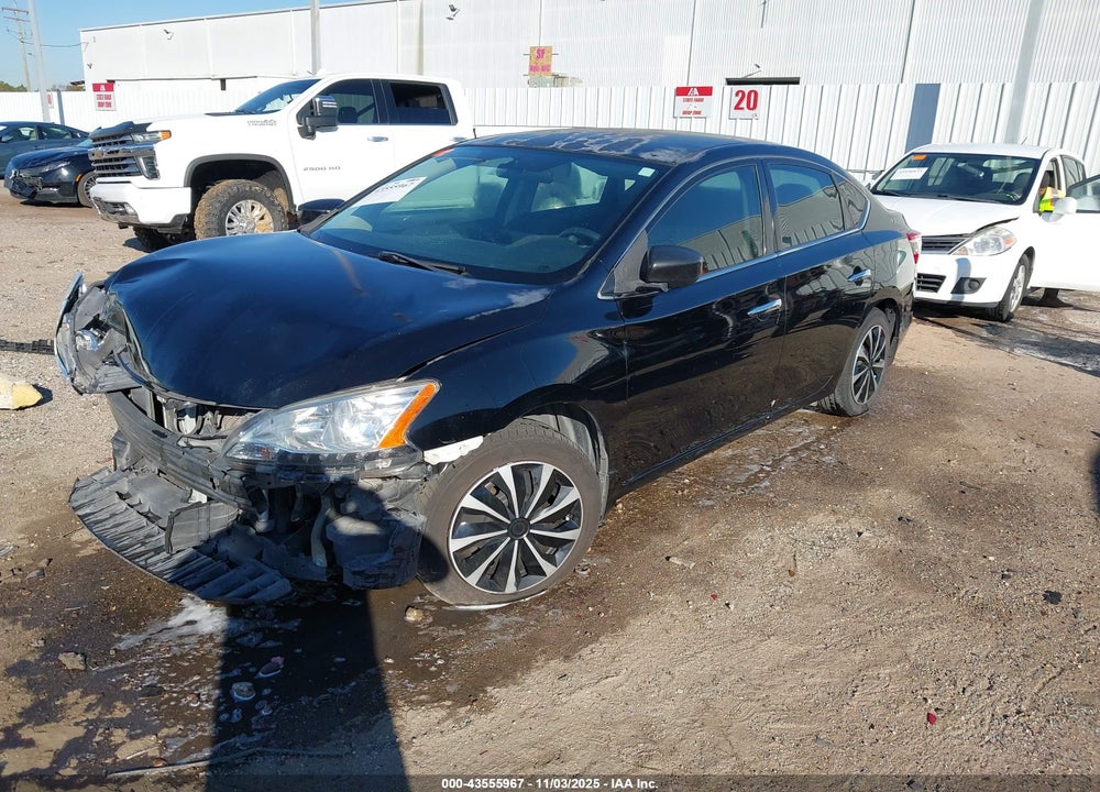 2015 NISSAN SENTRA SV VIN: 3N1AB7AP7FY300963