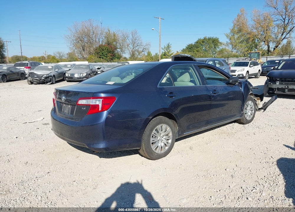 2014 TOYOTA CAMRY LE VIN: 4T1BF1FK5EU855424
