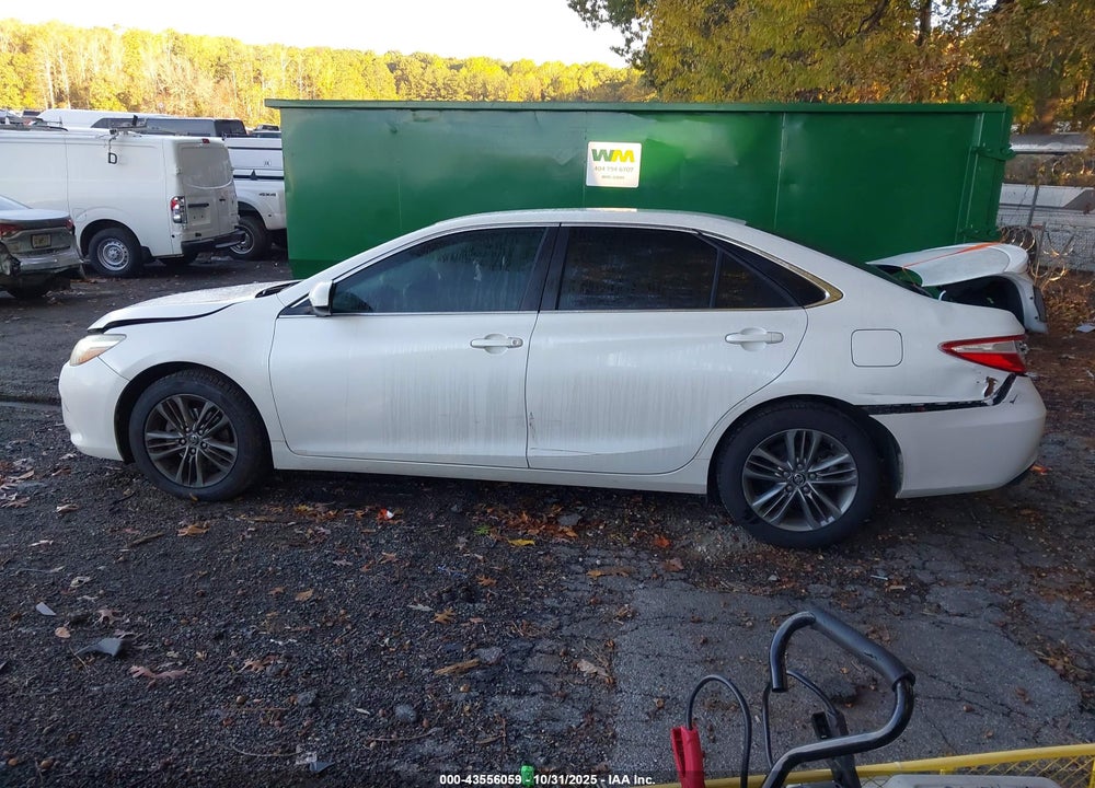 2016 TOYOTA CAMRY SE VIN: 4T1BF1FK4GU264696