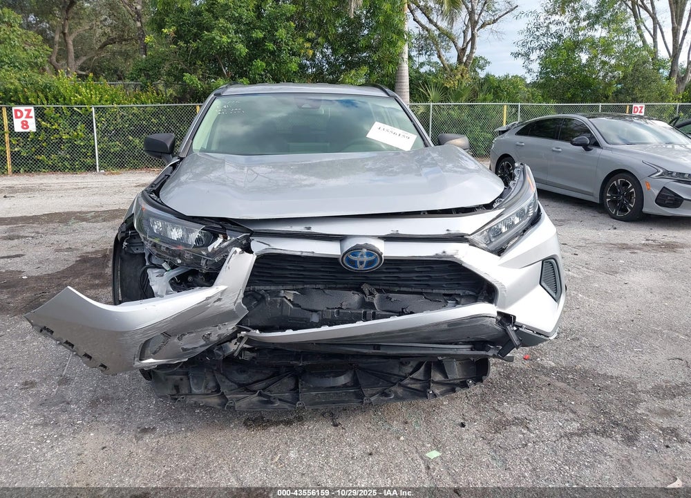 2022 TOYOTA RAV4 HYBRID LE VIN: JTMLWRFV4ND563278