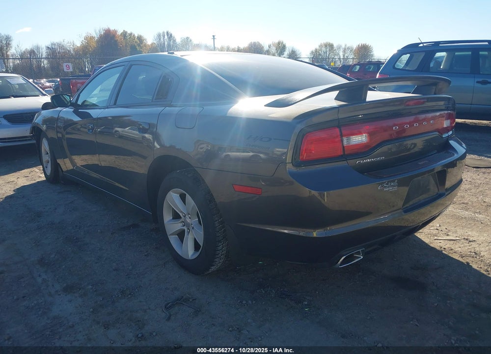 2014 DODGE CHARGER SE VIN: 2C3CDXBG7EH349586