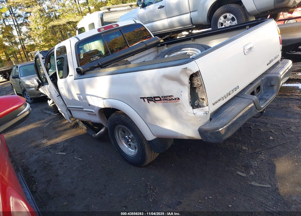 2001 TOYOTA TUNDRA LTD V8 VIN: 5TBBT48101S217947