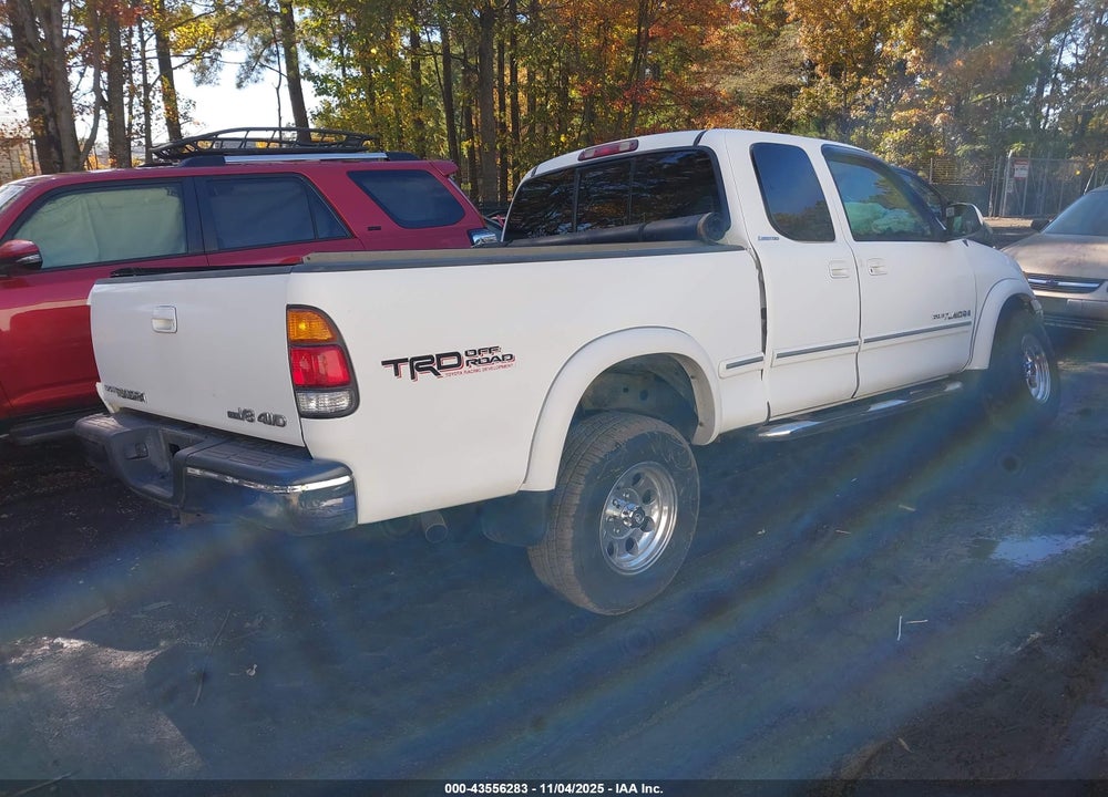 2001 TOYOTA TUNDRA LTD V8 VIN: 5TBBT48101S217947