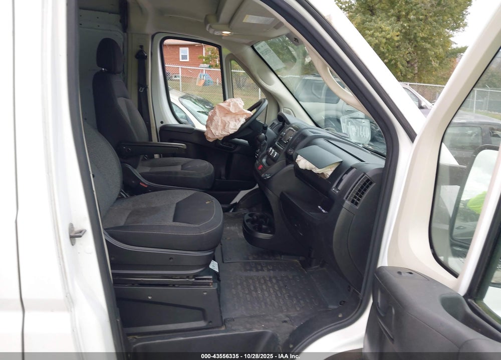 2019 RAM PROMASTER 1500 HIGH ROOF 136 WB VIN: 3C6TRVBG9KE510908