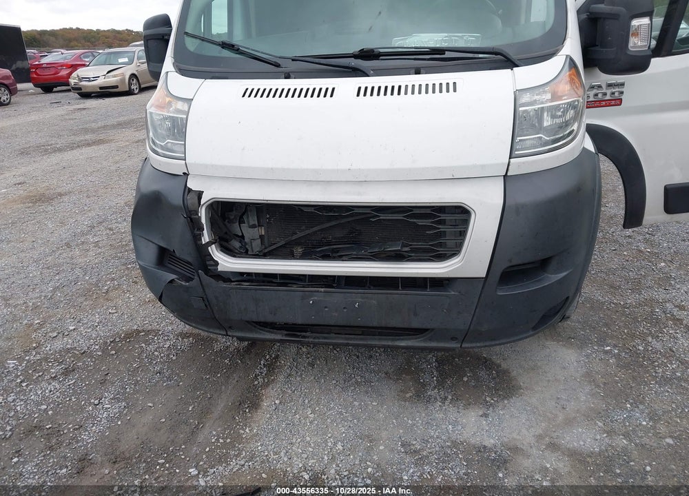 2019 RAM PROMASTER 1500 HIGH ROOF 136 WB VIN: 3C6TRVBG9KE510908
