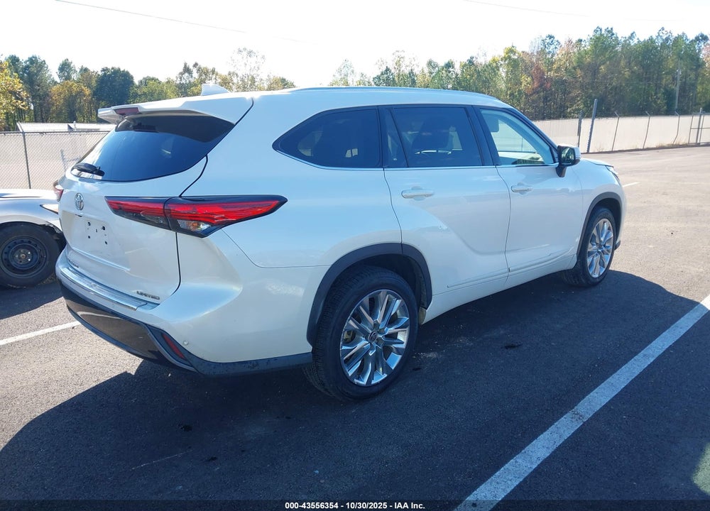 2020 TOYOTA HIGHLANDER LIMITED VIN: 5TDYZRAH5LS019484