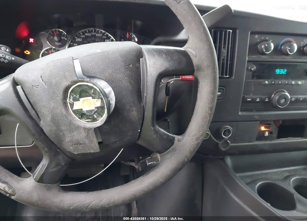 2010 CHEVROLET EXPRESS 2500 WORK VAN VIN: 1GCZGFBA2A1155432
