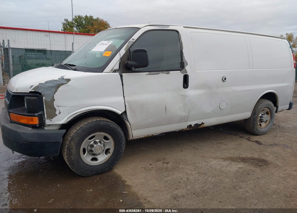 2010 CHEVROLET EXPRESS 2500 WORK VAN VIN: 1GCZGFBA2A1155432