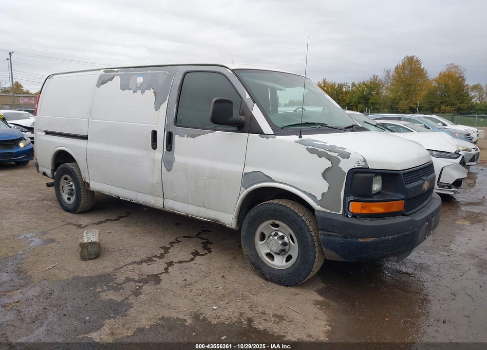 2010 CHEVROLET EXPRESS 2500 WORK VAN VIN: 1GCZGFBA2A1155432