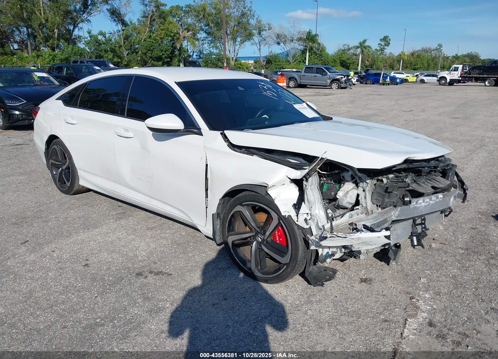 2019 HONDA ACCORD SPORT VIN: 1HGCV1F30KA041538