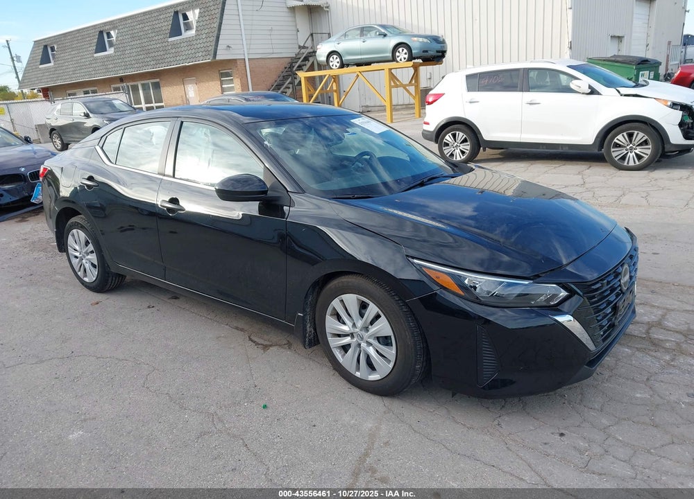 2025 NISSAN SENTRA S VIN: 3N1AB8BV2SY220547