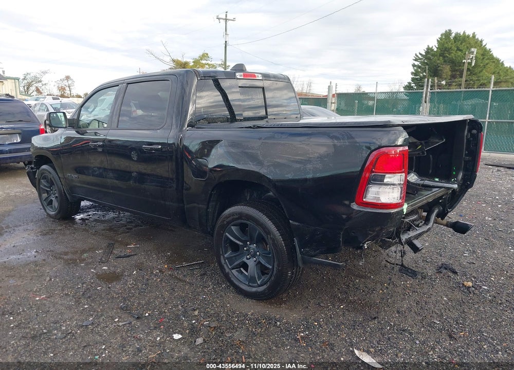 2021 RAM 1500 BIG HORN 4X4 5'7 BOX VIN: 1C6SRFFT1MN580684