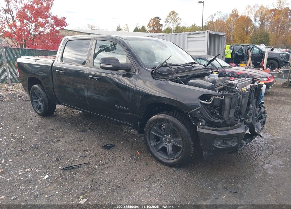 2021 RAM 1500 BIG HORN 4X4 5'7 BOX VIN: 1C6SRFFT1MN580684
