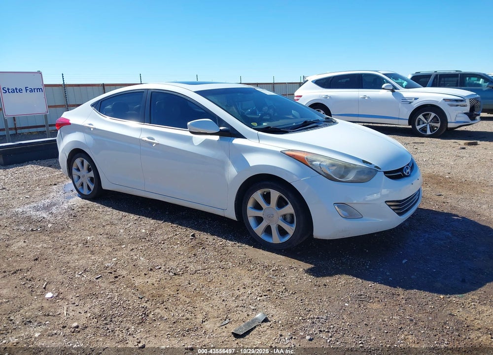 2013 HYUNDAI ELANTRA LIMITED VIN: 5NPDH4AE2DH208580
