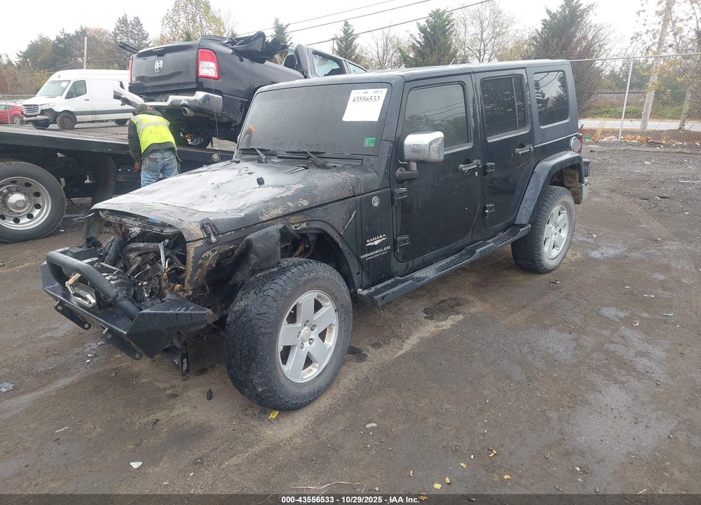 2008 JEEP WRANGLER UNLIMITED VIN: 1J8GA59108L527754