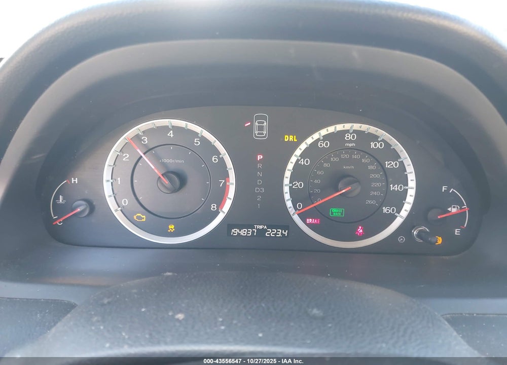2012 HONDA ACCORD 3.5 EX-L VIN: 1HGCP3F88CA039989