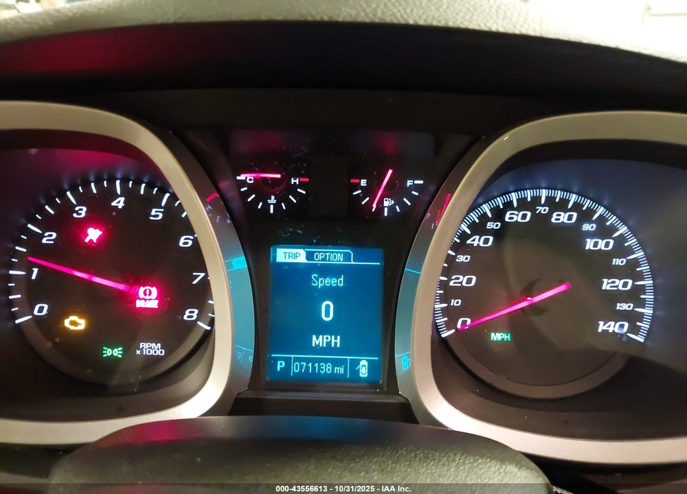 2016 CHEVROLET EQUINOX LT VIN: 2GNFLFEK9G6244950