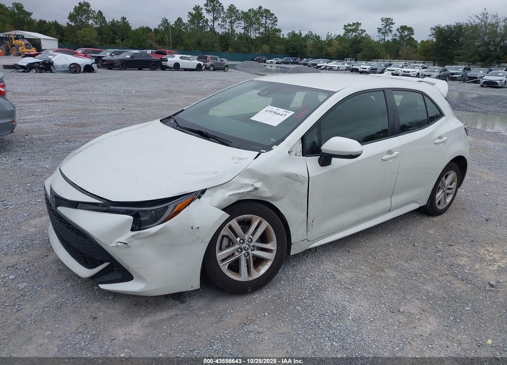2019 TOYOTA COROLLA SE VIN: JTNK4RBE4K3064503