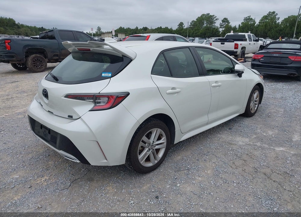 2019 TOYOTA COROLLA SE VIN: JTNK4RBE4K3064503