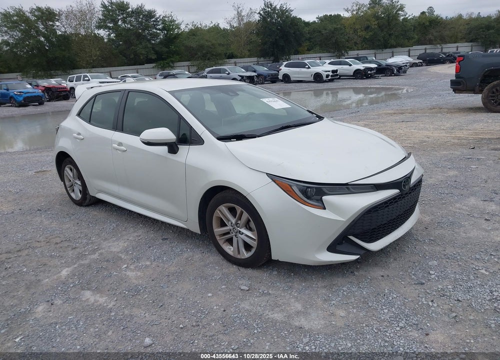 2019 TOYOTA COROLLA SE VIN: JTNK4RBE4K3064503